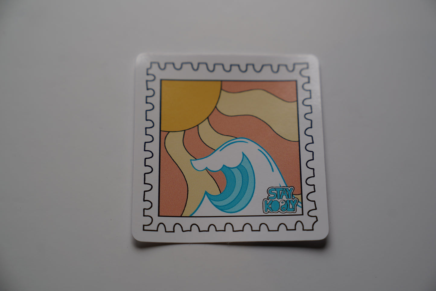Sunset Stamp Sticker