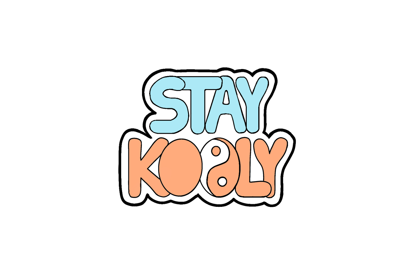 STAY KOOLY sticker